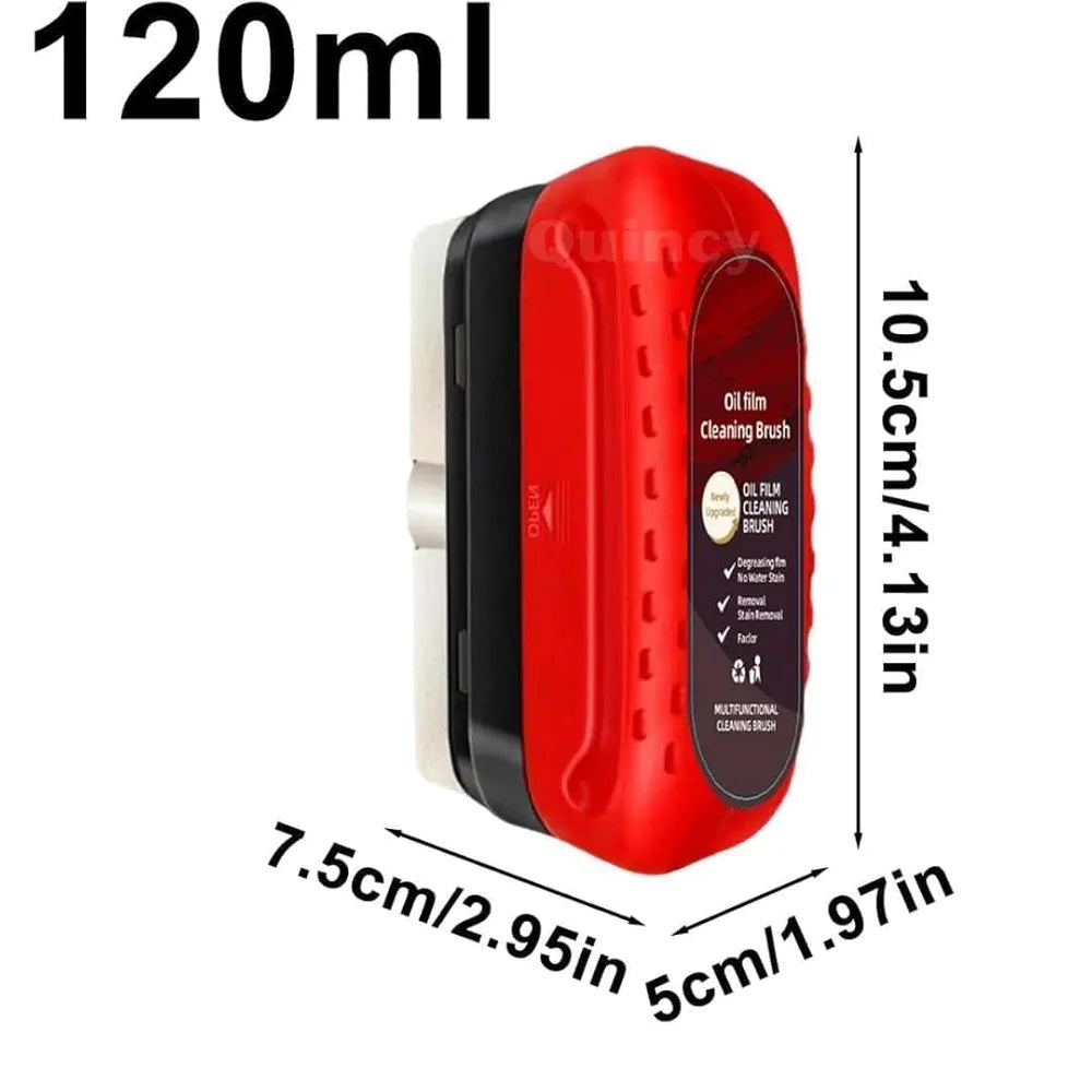 car oil film cleaning brush, Glass Cleaning Board, Car Glass Oil Film Removal Cleaner, Powerful Windshield Cleaner & Remover, Enhance Visual Effect of Windshield