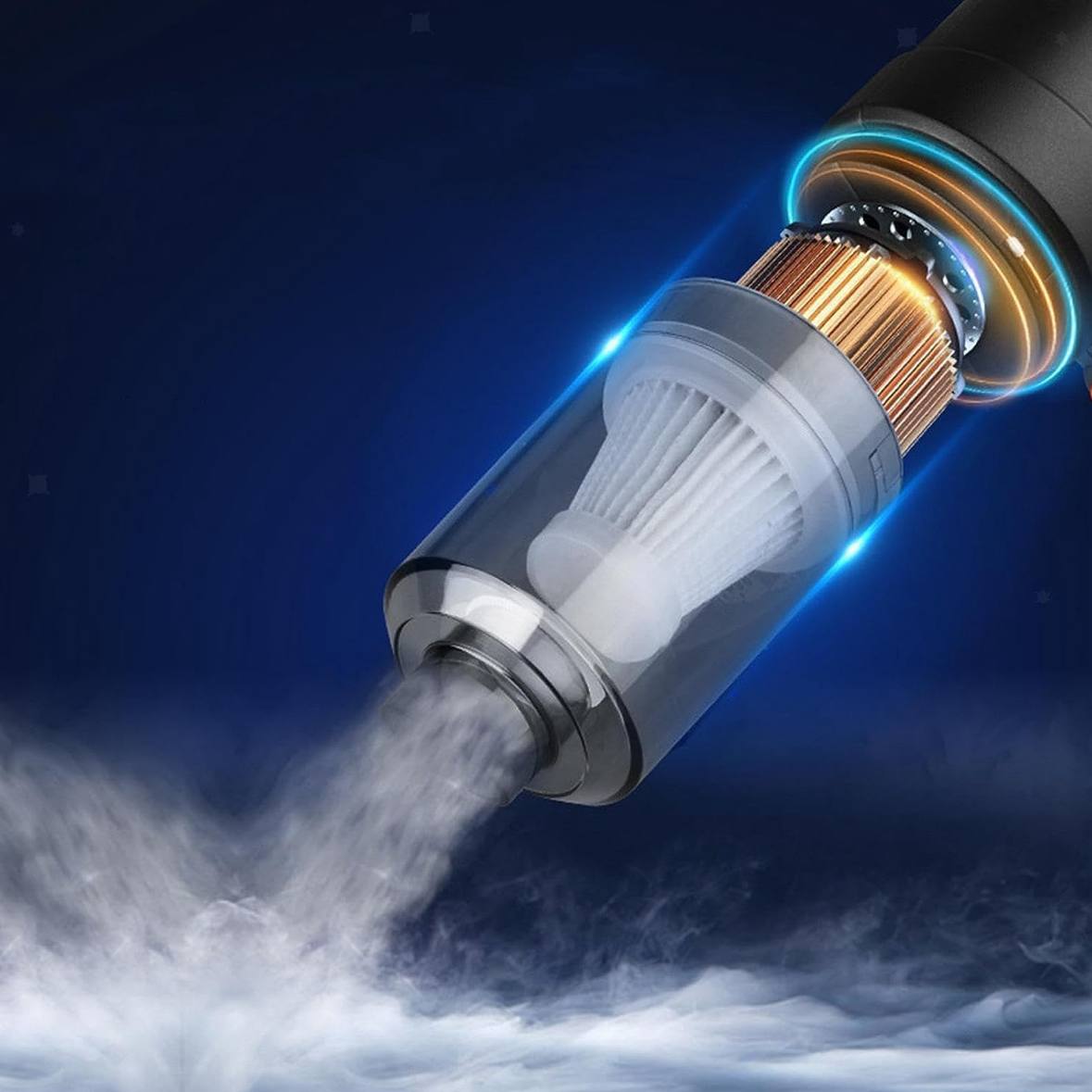 Powerful 3-in-1 Vacuum Cleaner for Car & Home – Compact, Cordless, Wet & Dry, Blower Function, Mini & Portable for Sofa, Dust, and Deep Cleaning - portable vacuum cleaner for car, bike and sofa